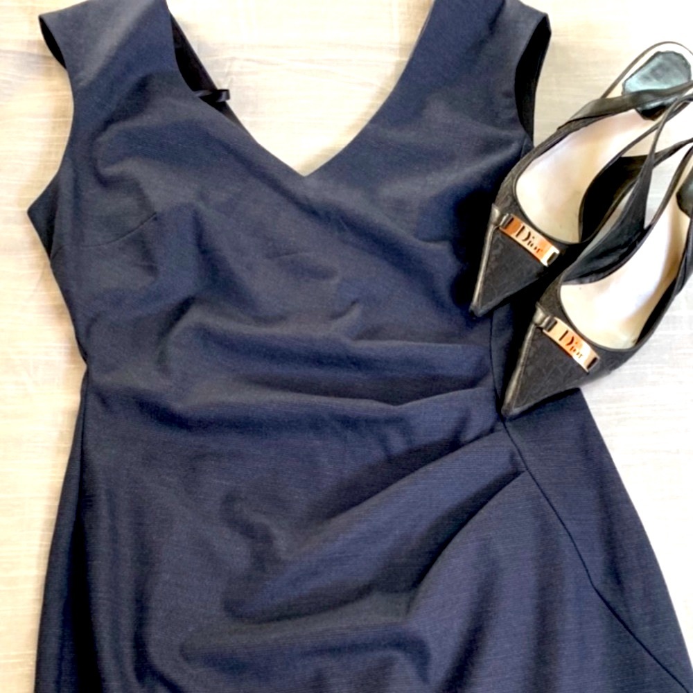 NWT Pleated Sheath Dress - Le Château